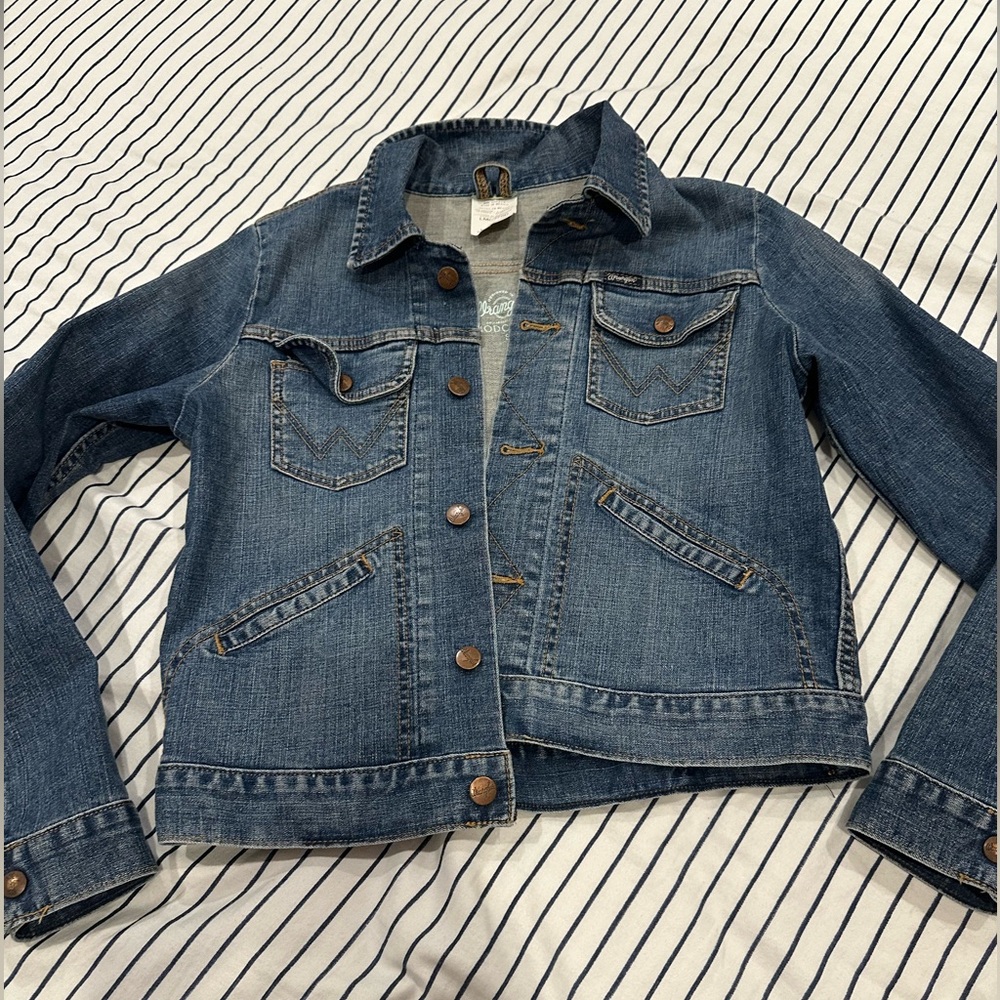 Wrangler Blue Denim Jean Jacket